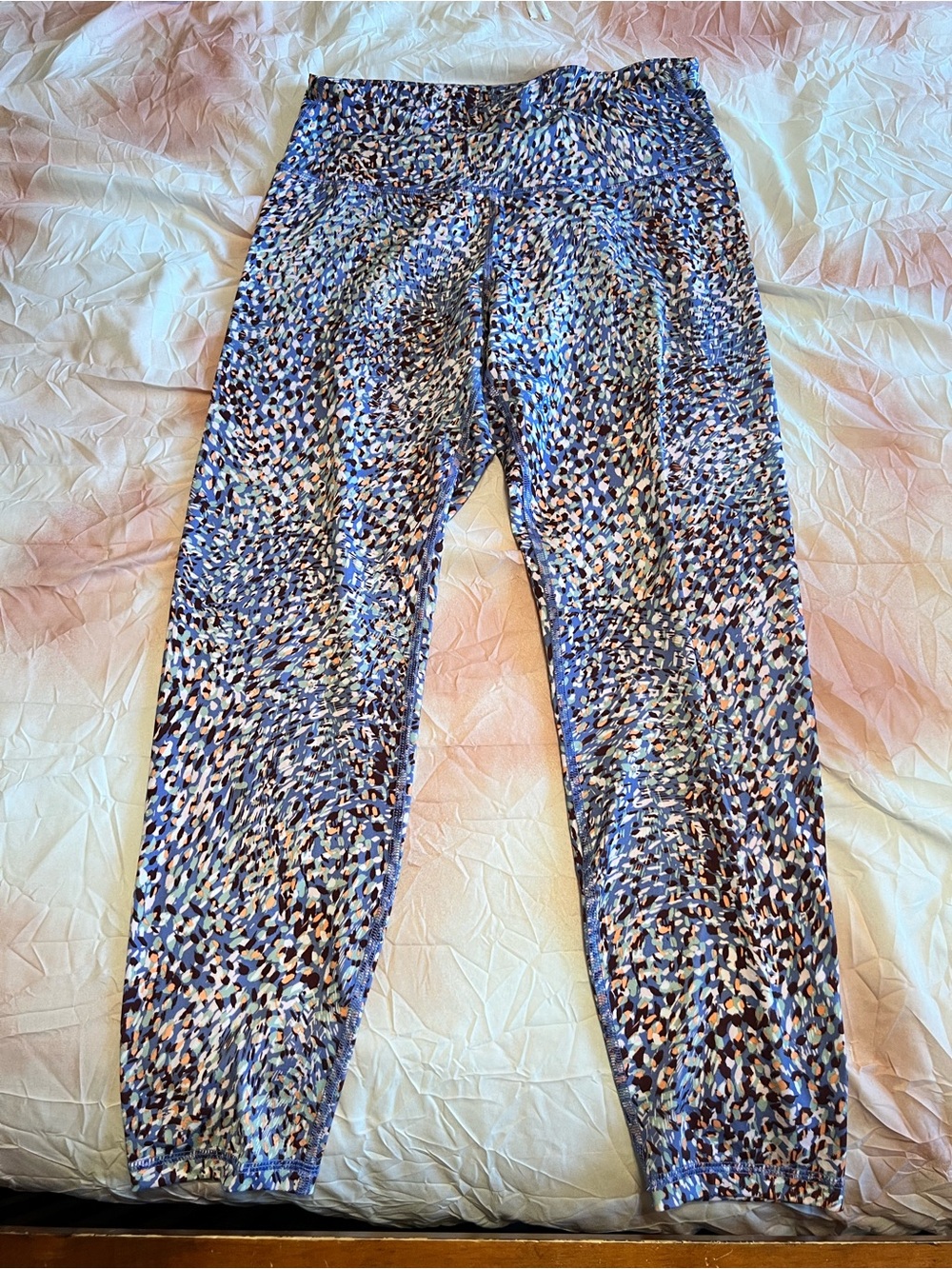 Old Navy Blue Multi Print Leggings